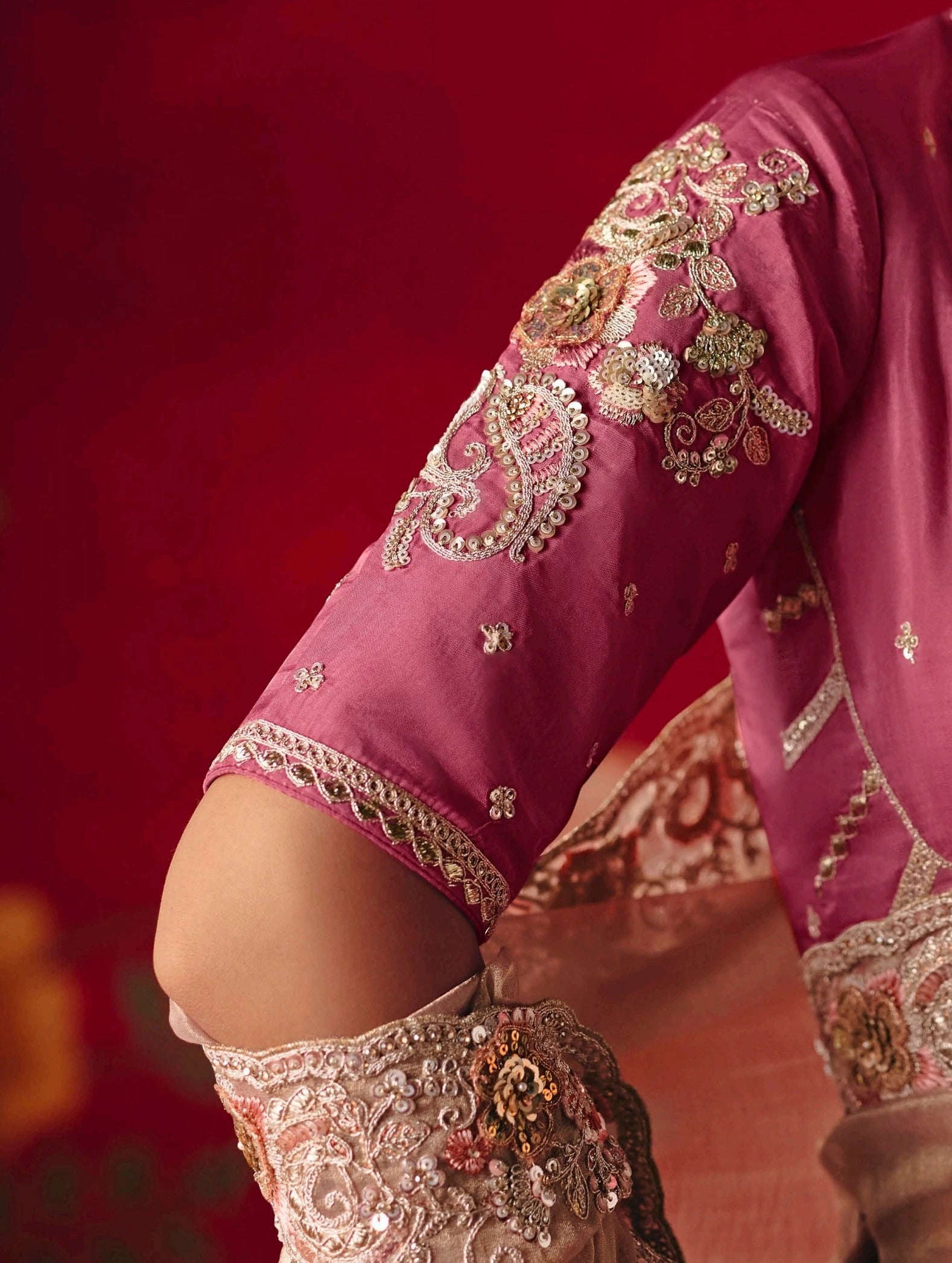 Devanshi Embroidered Saree Kalyanja Fashion